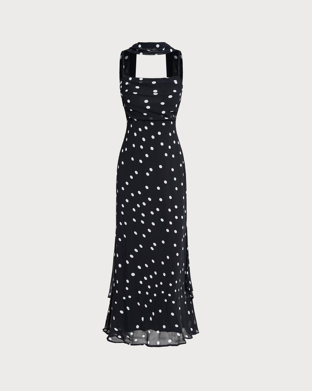 Vestido Penélope | Elegancia en Satén Tono Negro