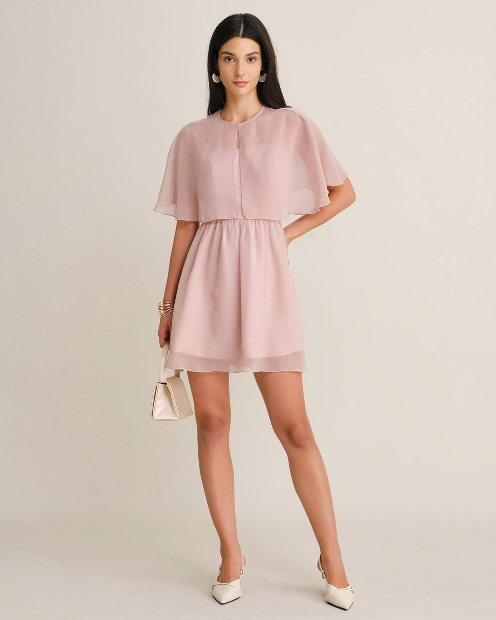 Vestido Leonora | Elegancia en Satén Tono Rosa