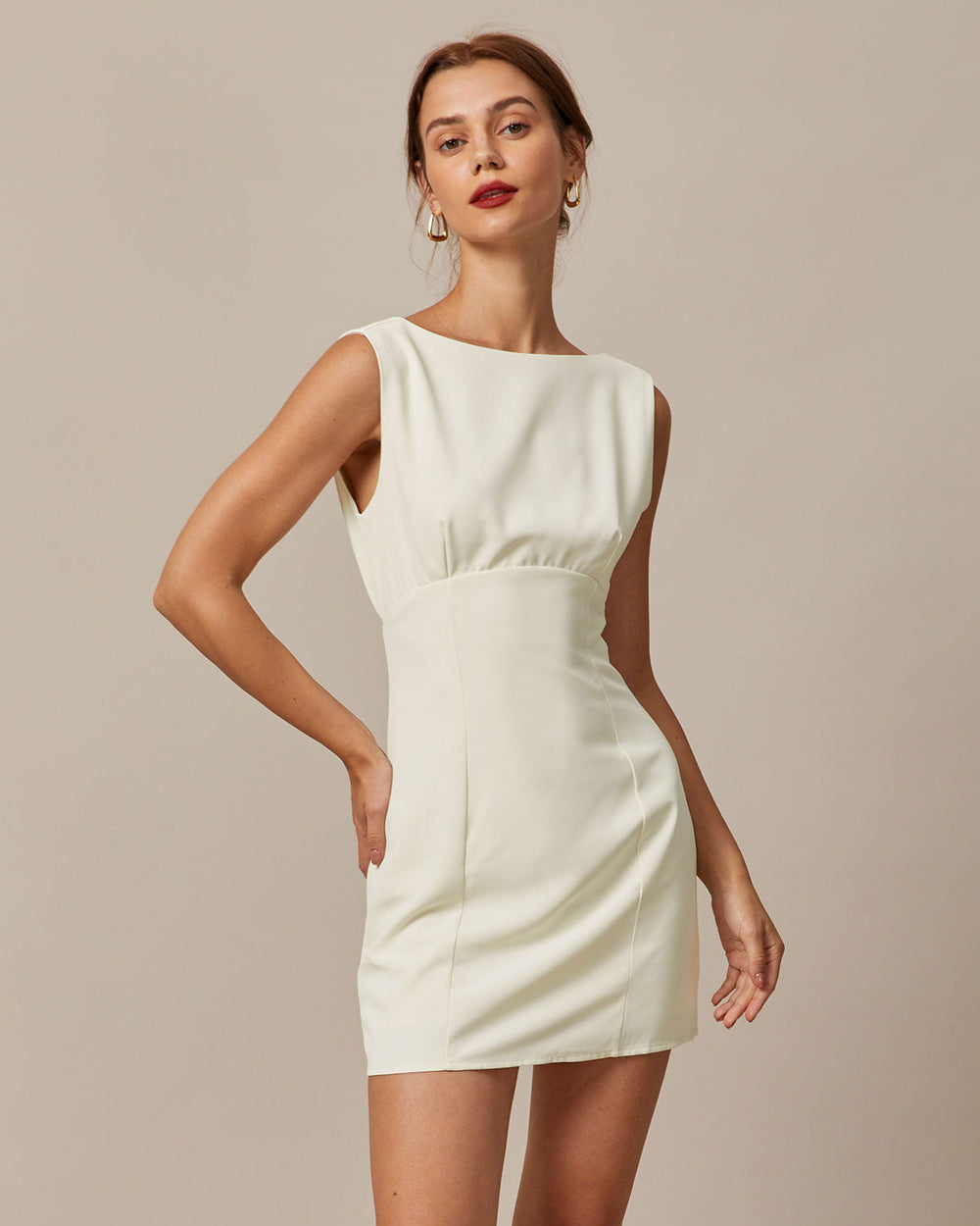 Vestido Ariadna | Elegancia en Satén Tono Negro