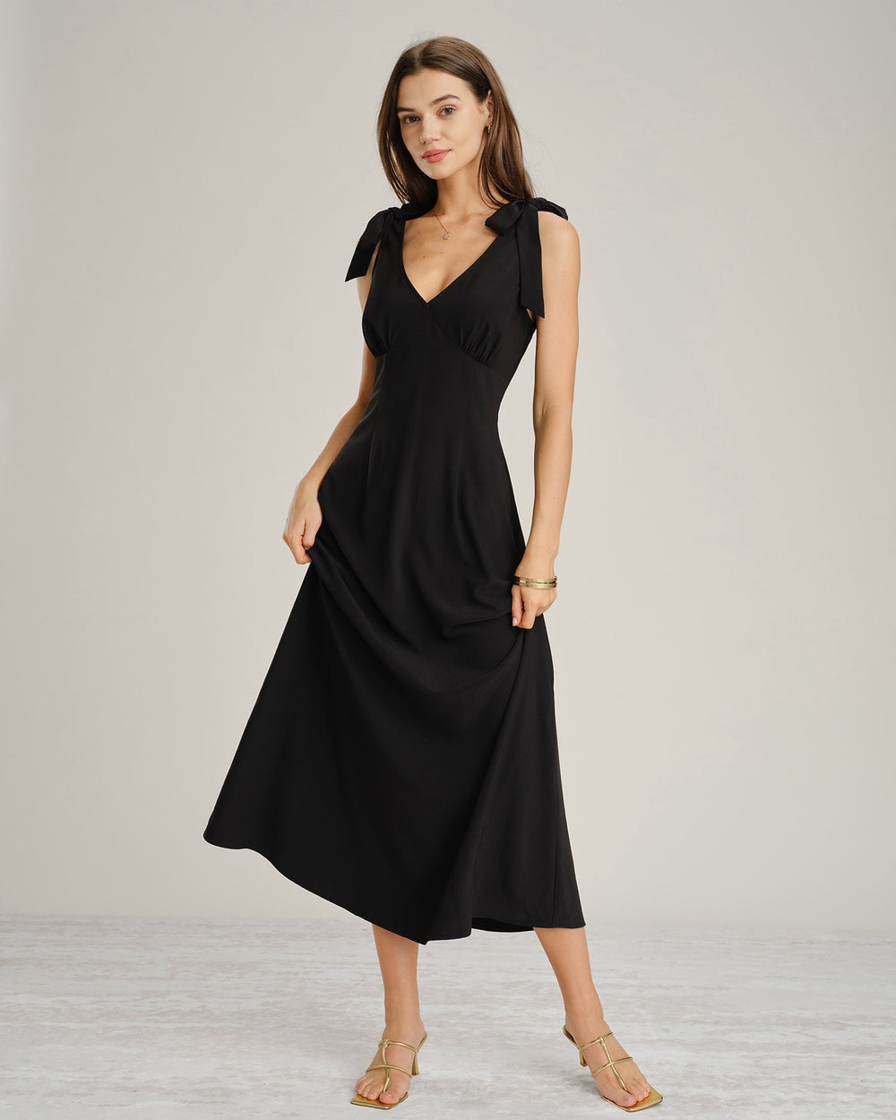 Vestido Constanza | Silueta Tubo en Tono Negro