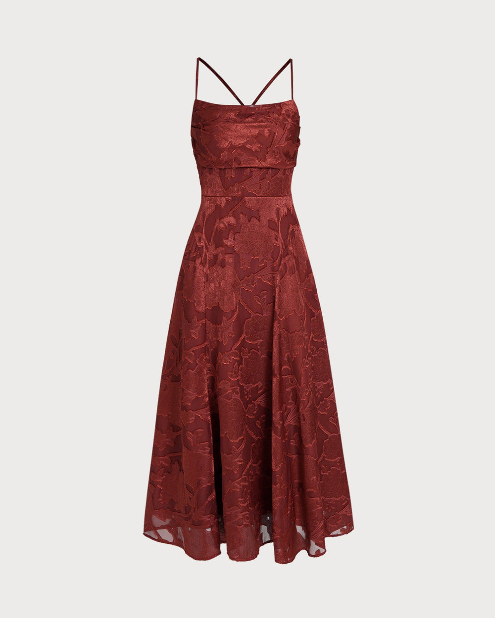 Vestido Emilia | Elegancia en Jacquard Tono Negro