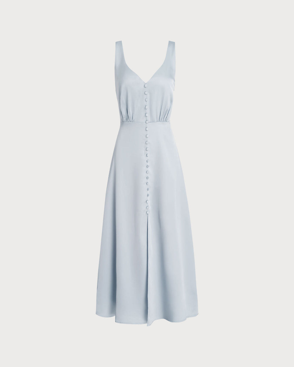Vestido Camila | Elegancia en Satén Tono Negro