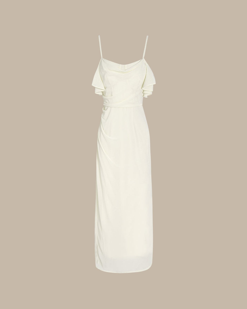 Vestido Emilia | Elegancia en Gasa Tono Durazno