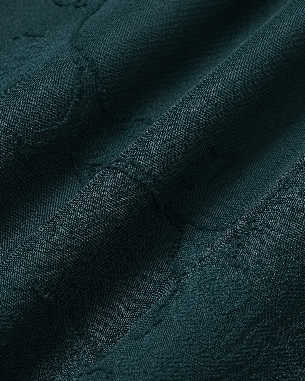 Vestido Renata | Elegancia en Jacquard Tono Verde