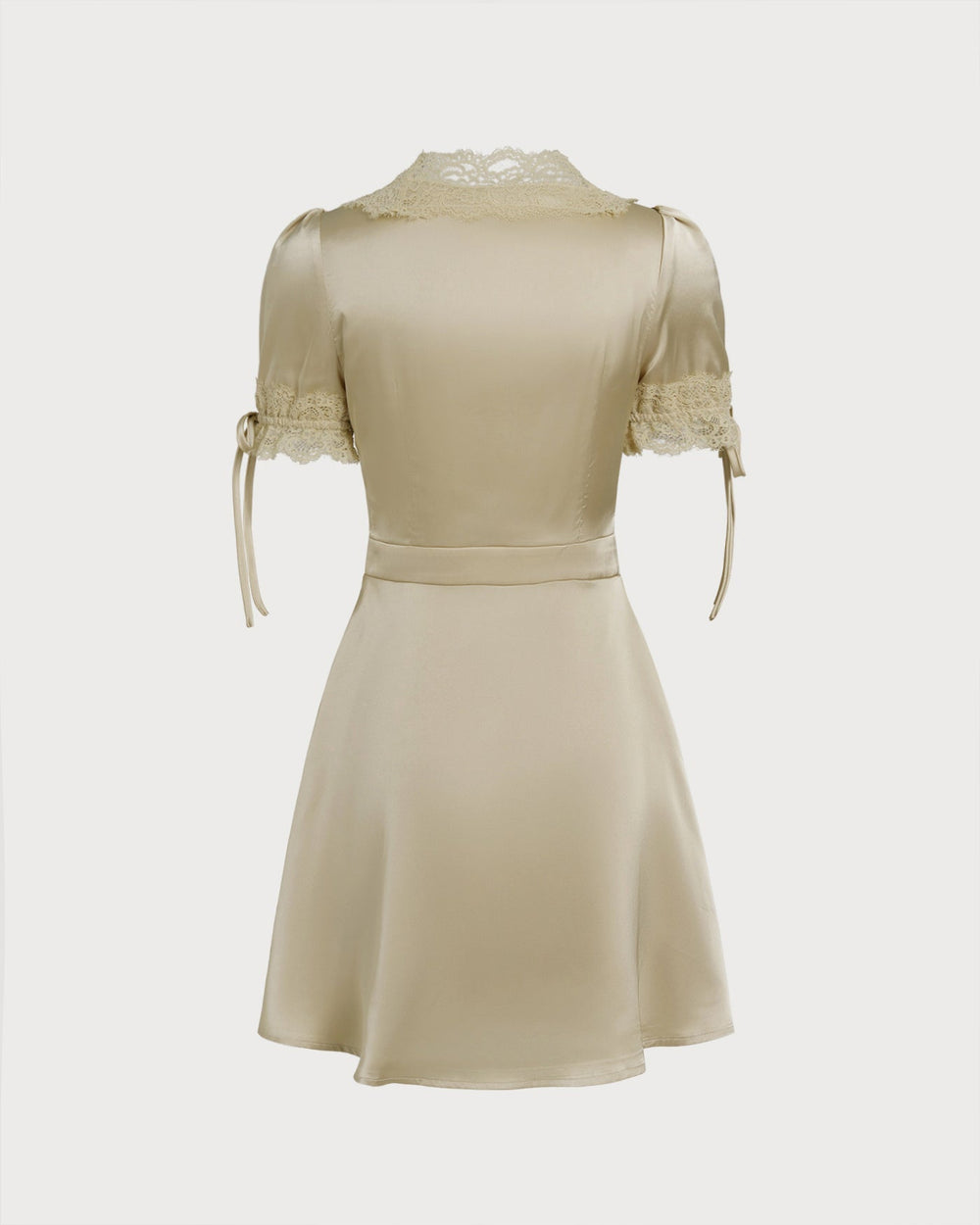 Vestido Martina | Elegancia en Encaje Tono Durazno