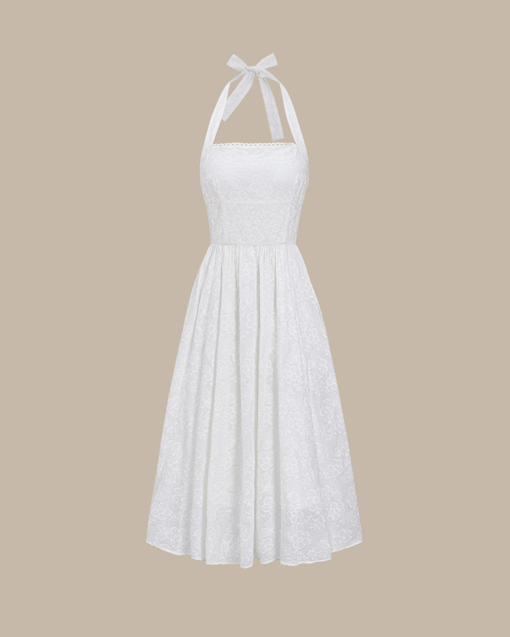 Vestido Camila | Elegancia en Satén Tono Blanco