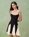 Vestido Valentina | Elegancia en Satén Tono Negro