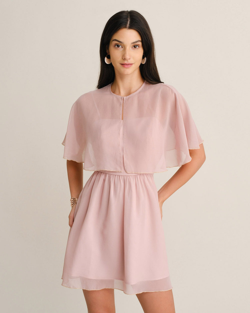Vestido Leonora | Elegancia en Satén Tono Rosa