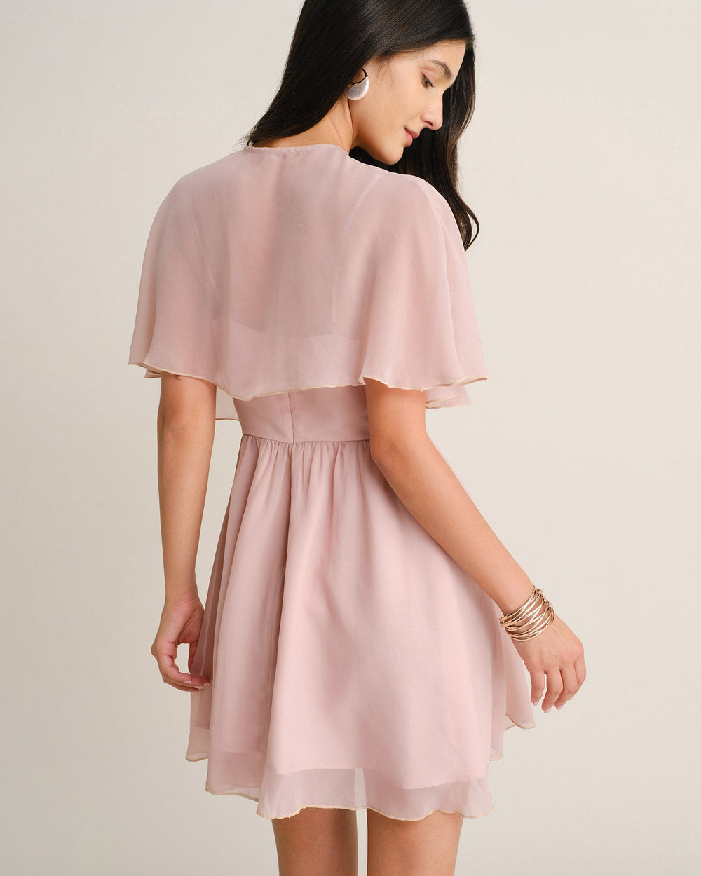 Vestido Leonora | Elegancia en Satén Tono Rosa