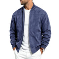 Enzo — Chamarra Bomber Azul Marino