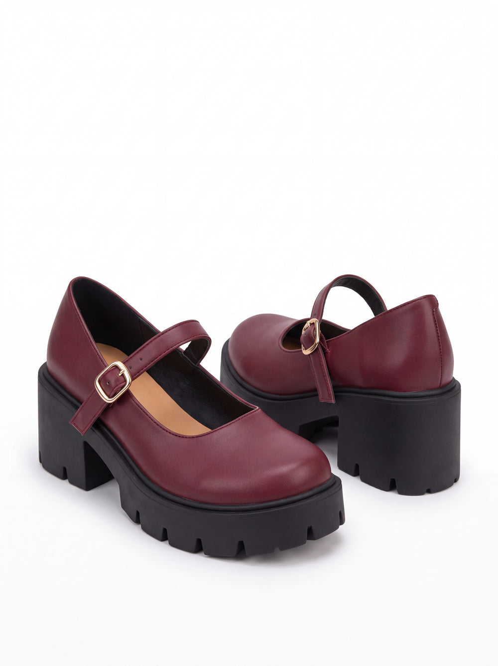 Roma | Zapatos Mary Jane Plataforma