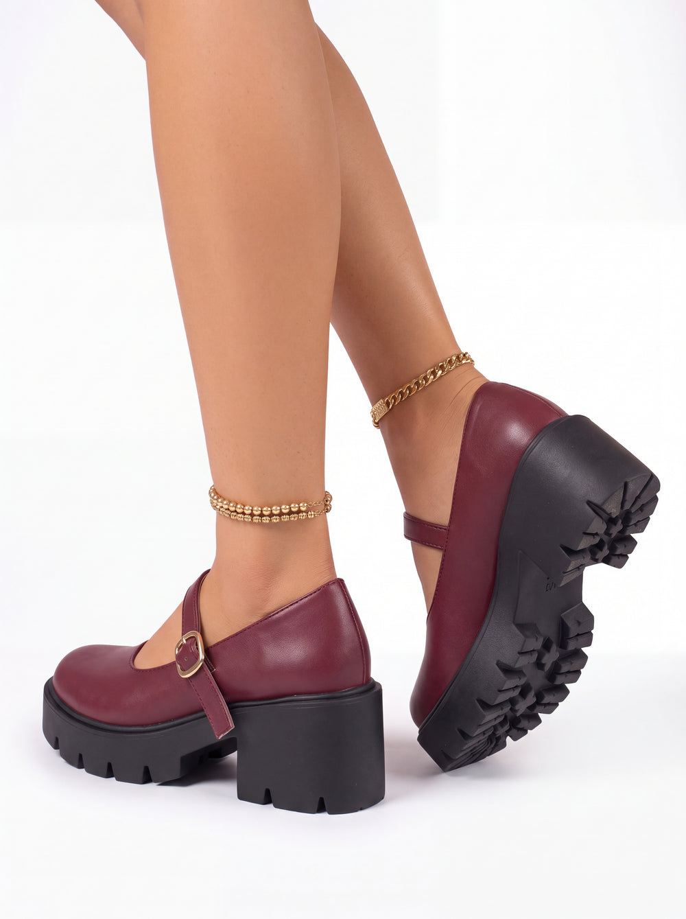 Roma | Zapatos Mary Jane Plataforma