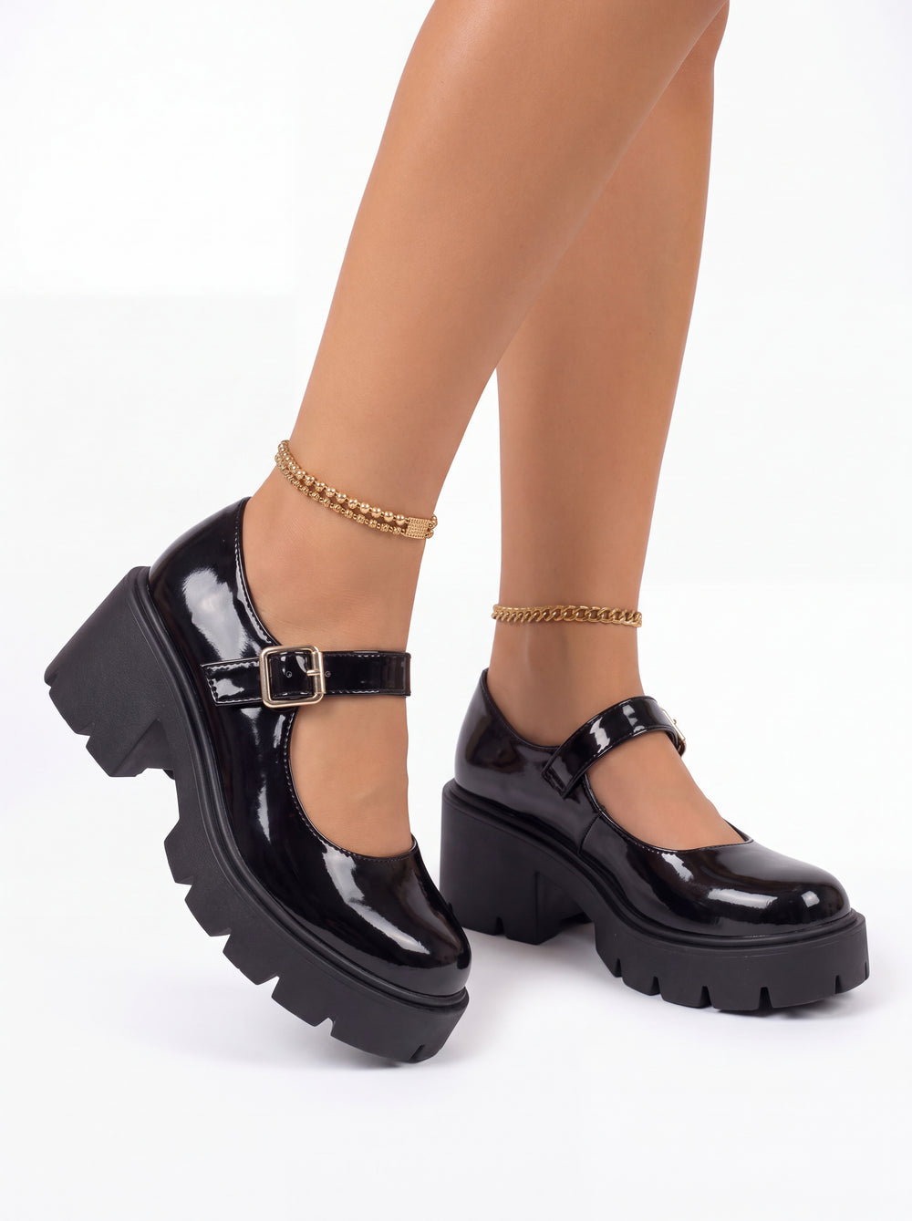 Roma | Zapatos Mary Jane Plataforma