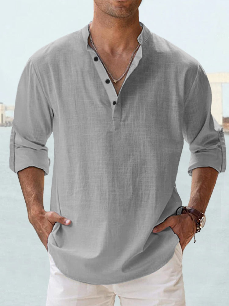 Varel | Camicia traspirante in lino