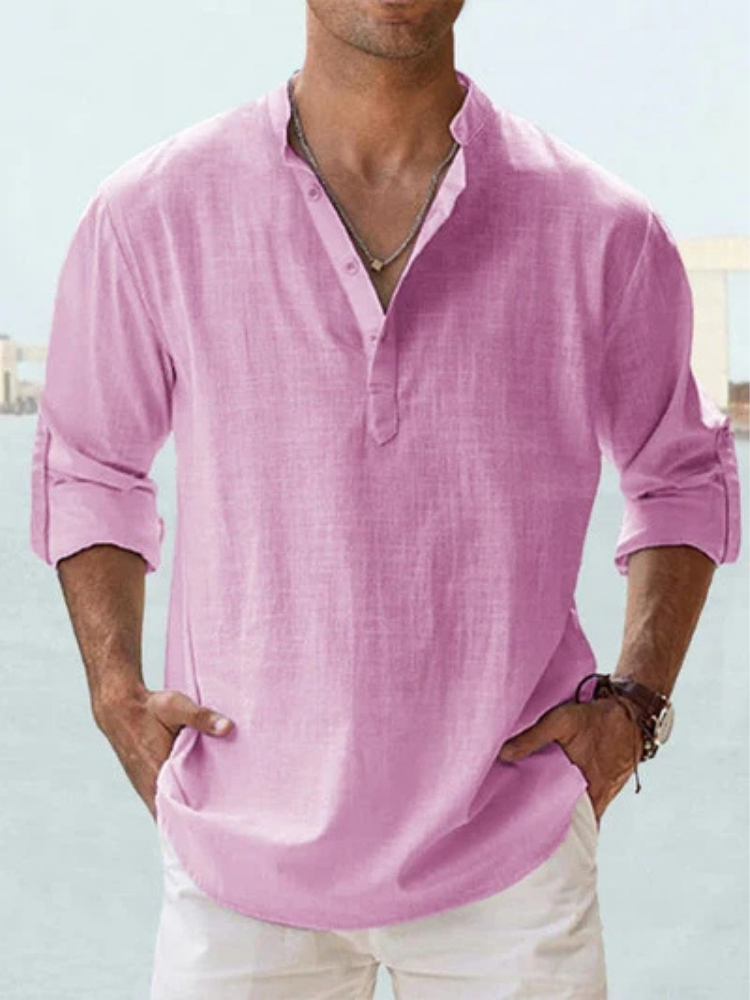 Varel | Camicia traspirante in lino