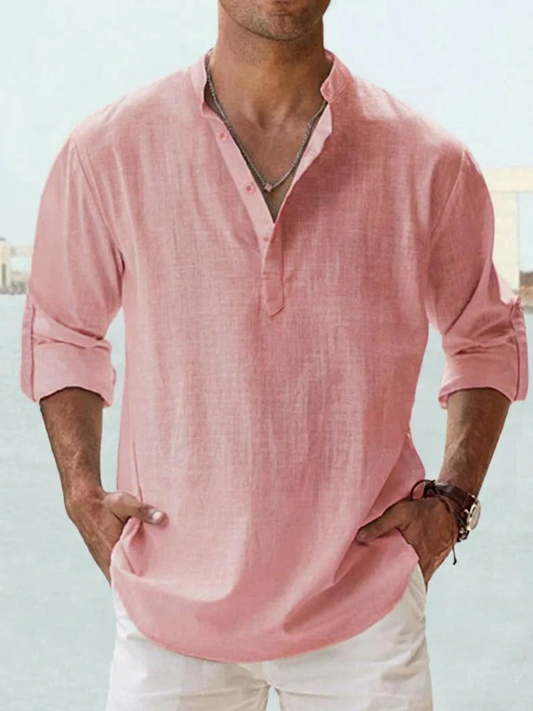 Varel | Camicia traspirante in lino