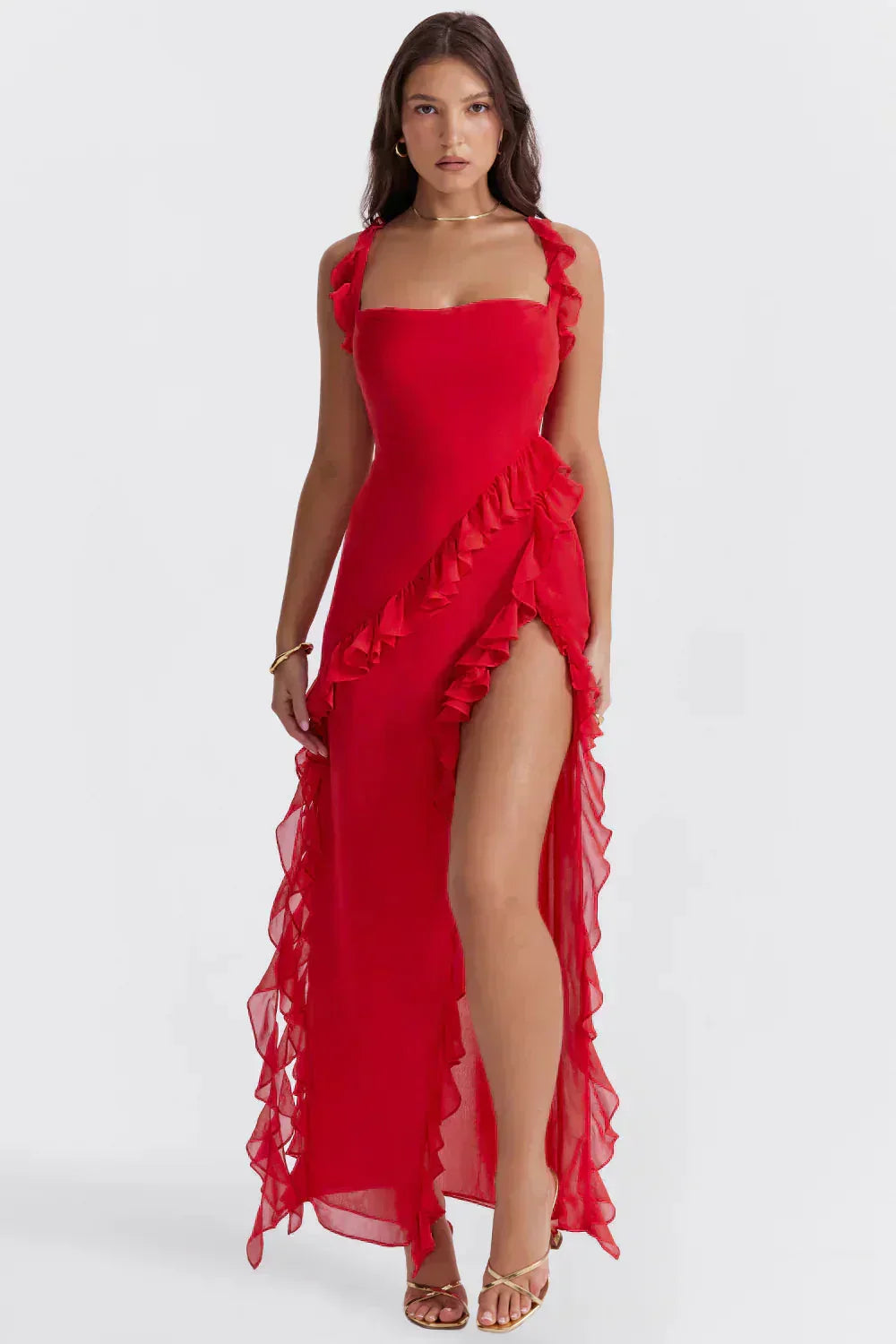 Varel | Abito elegante con gambe aperte