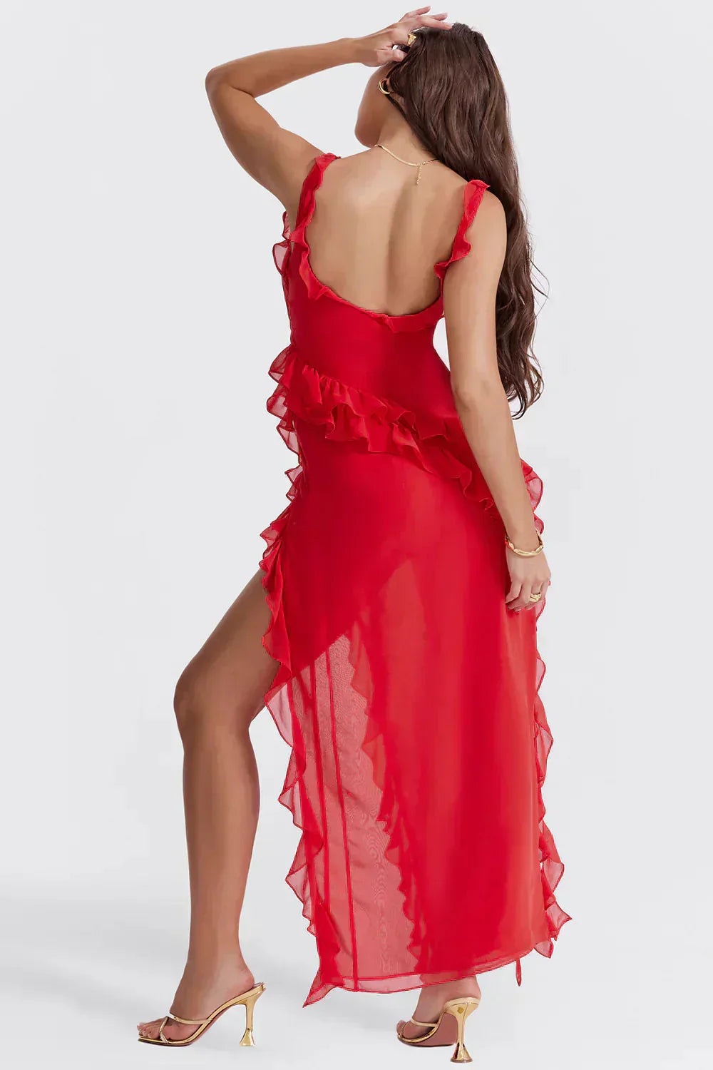 Varel | Abito elegante con gambe aperte