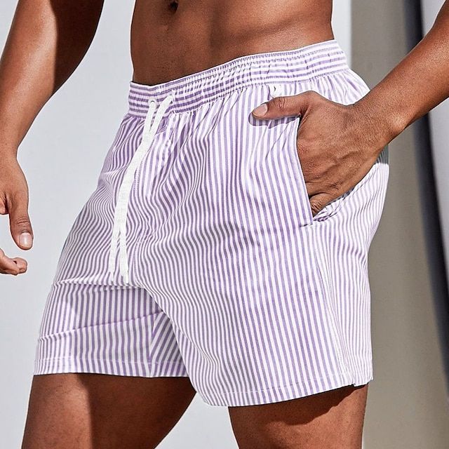 Varel | Pantaloncini estivi a righe da uomo
