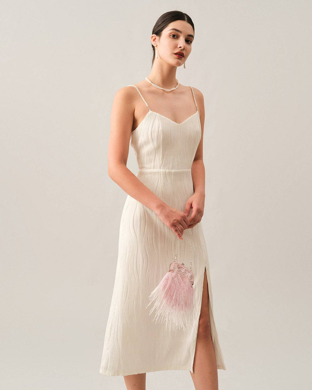 Vestido Olivia | Elegancia en Satén Tono Rojo