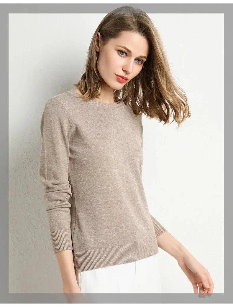 Varel | Pull comfort in lana essenziale