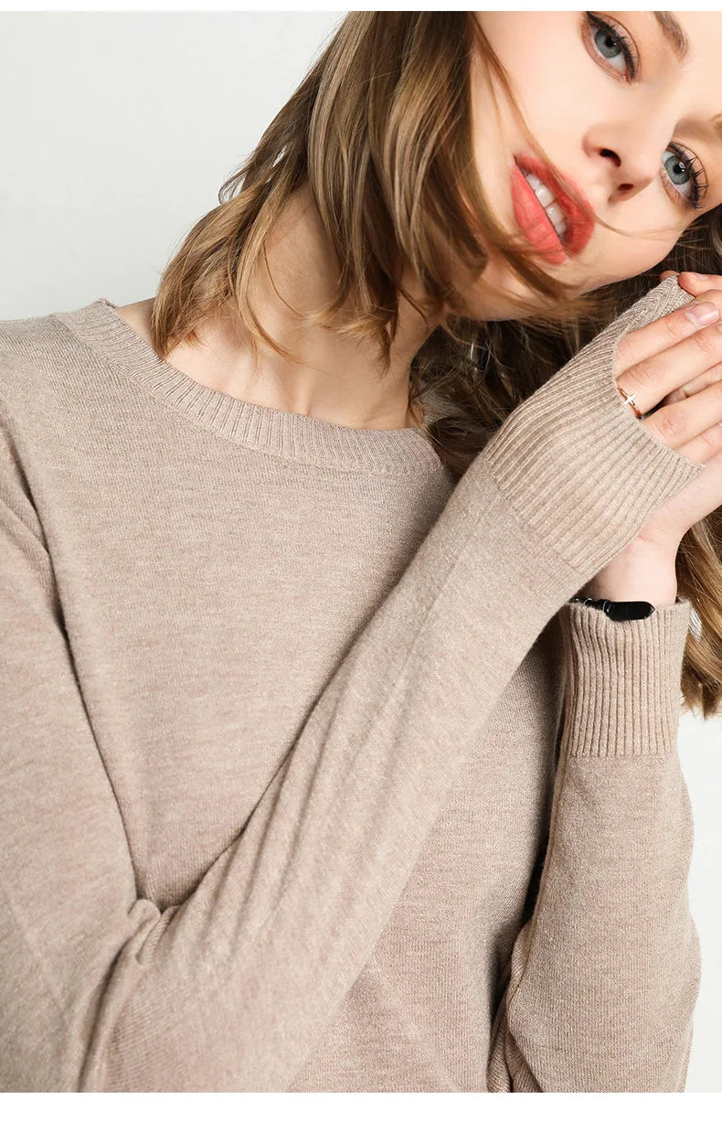 Varel | Pull comfort in lana essenziale