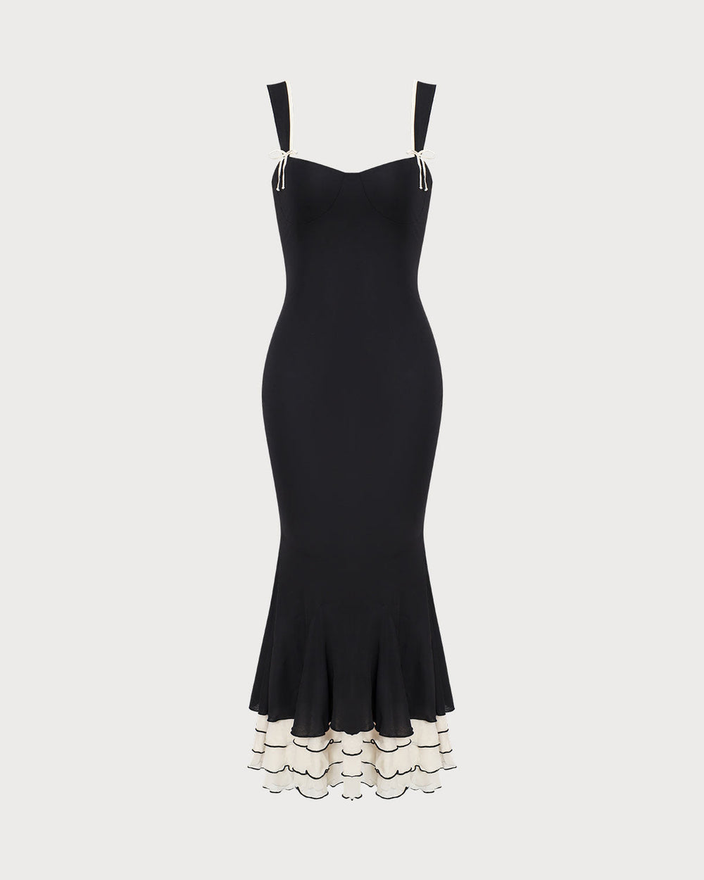 Vestido Olivia | Elegancia en Satén Tono Negro