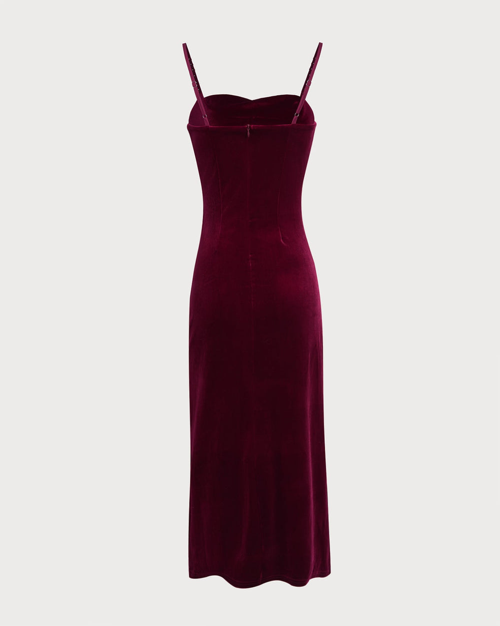 Vestido Leonora | Elegancia en Terciopelo Tono Vino