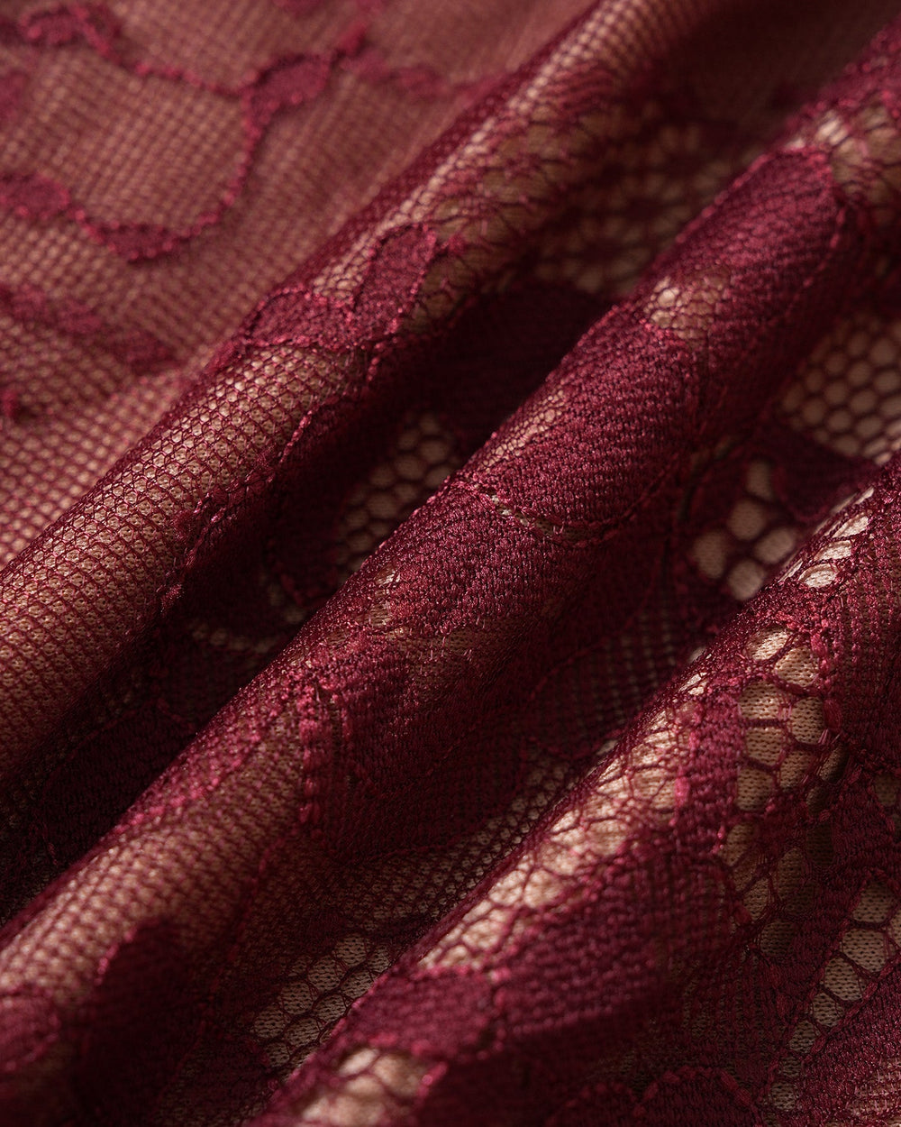 Vestido Ginevra | Elegancia en Encaje Tono Vino