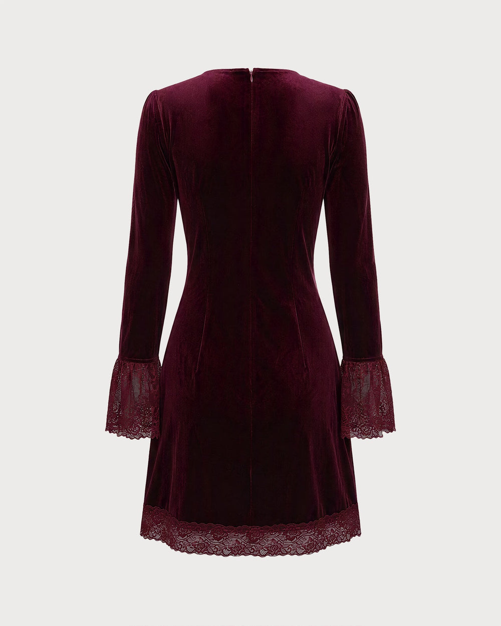 Vestido Penélope | Elegancia en Terciopelo Tono Vino