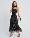 Vestido Penélope | Elegancia en Satén Tono Negro