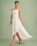 Vestido Catalina | Elegancia en Gasa Tono Negro