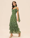 Vestido Julieta | Elegancia en Satén Tono Verde