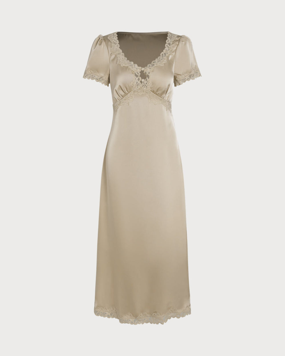 Vestido Isabella | Elegancia en Encaje Tono Durazno