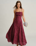 Vestido Leonora | Elegancia en Tono Vino