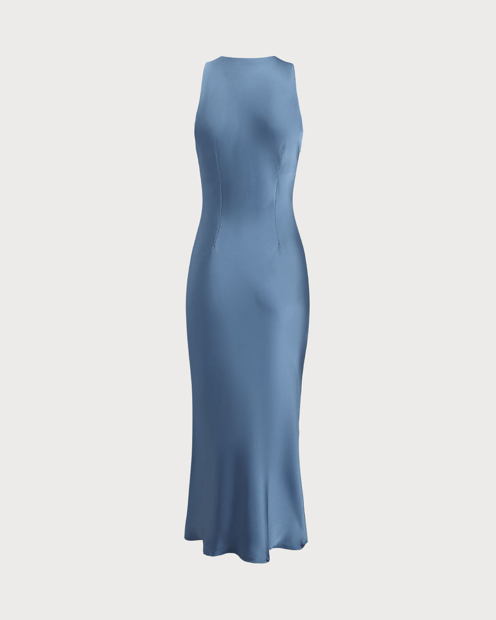 Vestido Ginevra | Elegancia en Satén Tono Azul