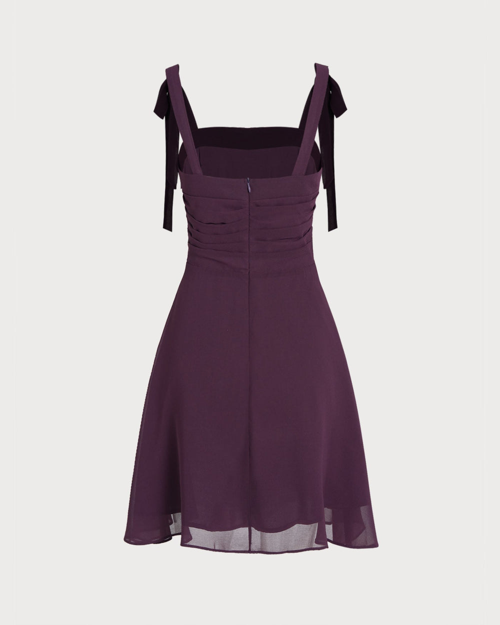 Vestido Olivia | Elegancia en Gasa Tono Morado