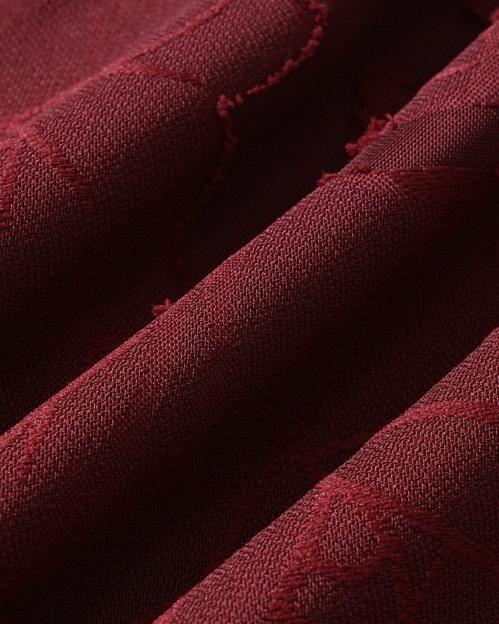 Vestido Serena | Elegancia en Jacquard Tono Vino