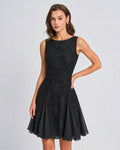 Vestido Camila | Elegancia en Encaje Tono Negro