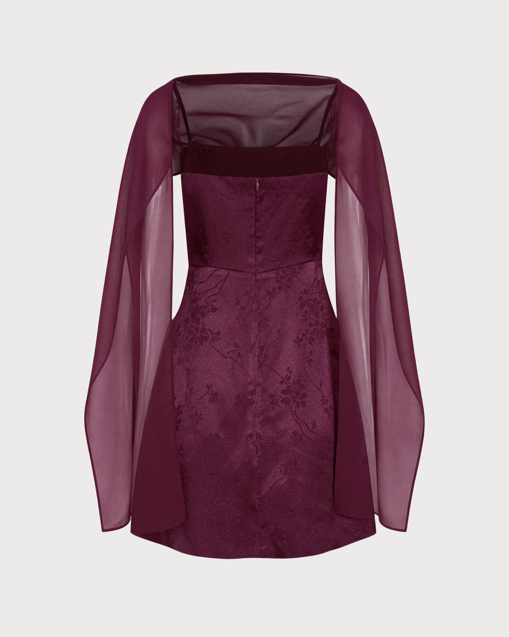 Vestido Florencia | Elegancia en Jacquard Tono Rojo